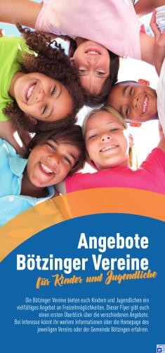 Flyer Angebote Bötzinger Vereine