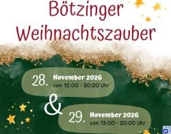 Termine Bötzinger Weihnachtszauber